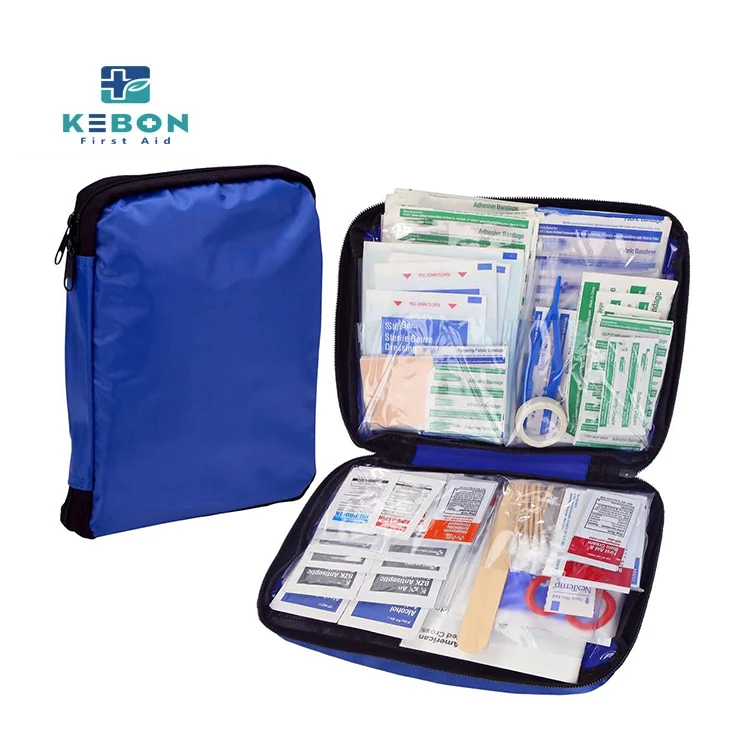 Blue Essential Home First Aid Kit