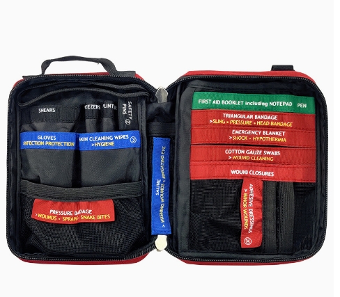 First Aid Waist Pack | Hands-Free Wearable Emergency Kit | Kebon