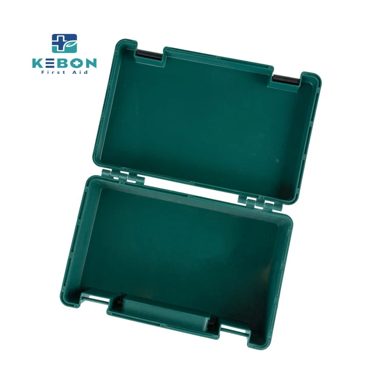 Green Plastic First Aid Kit