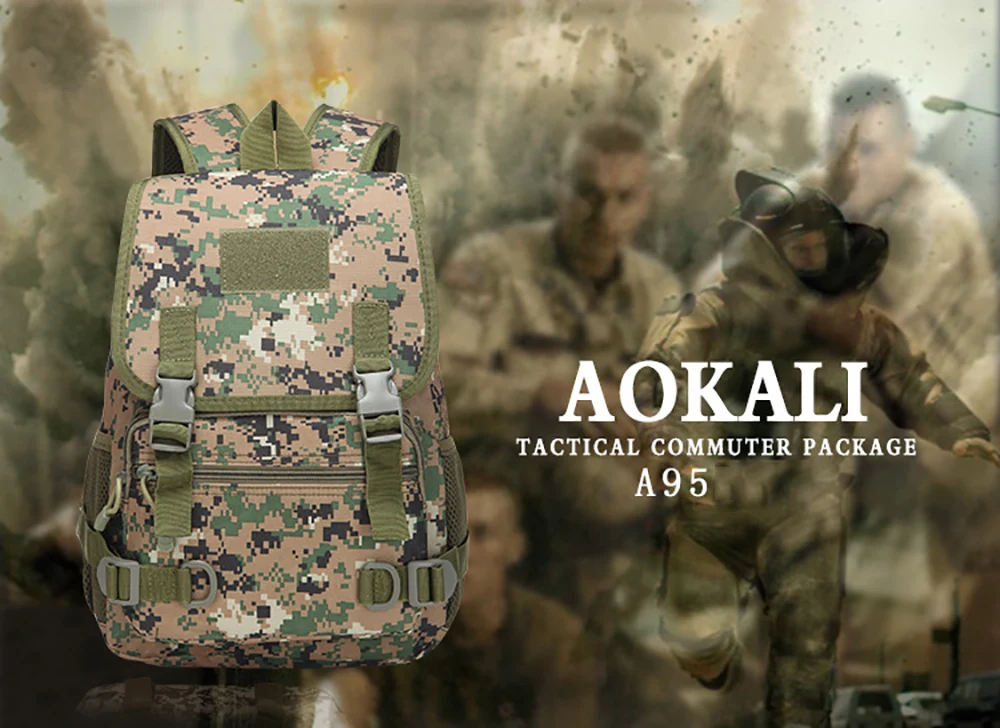Tactical Dual-Shoulder First Aid Backpack