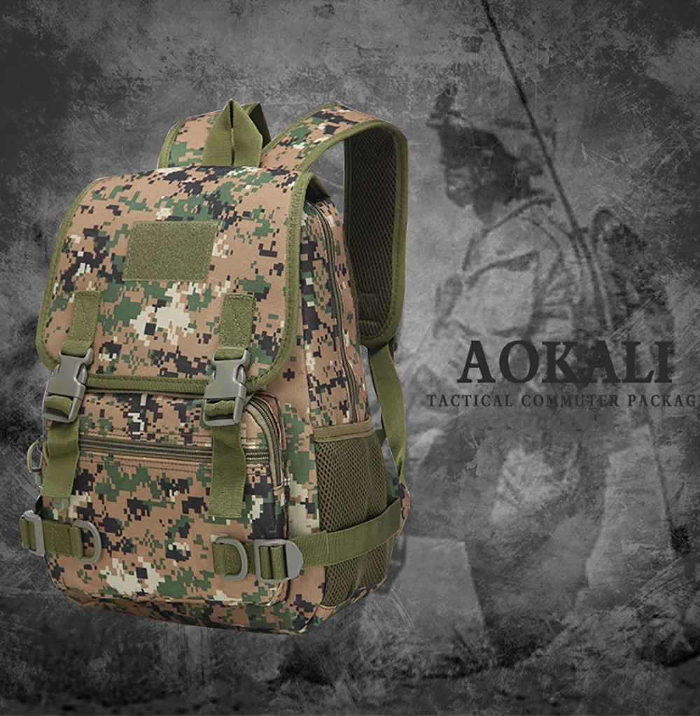 Tactical Dual-Shoulder First Aid Backpack