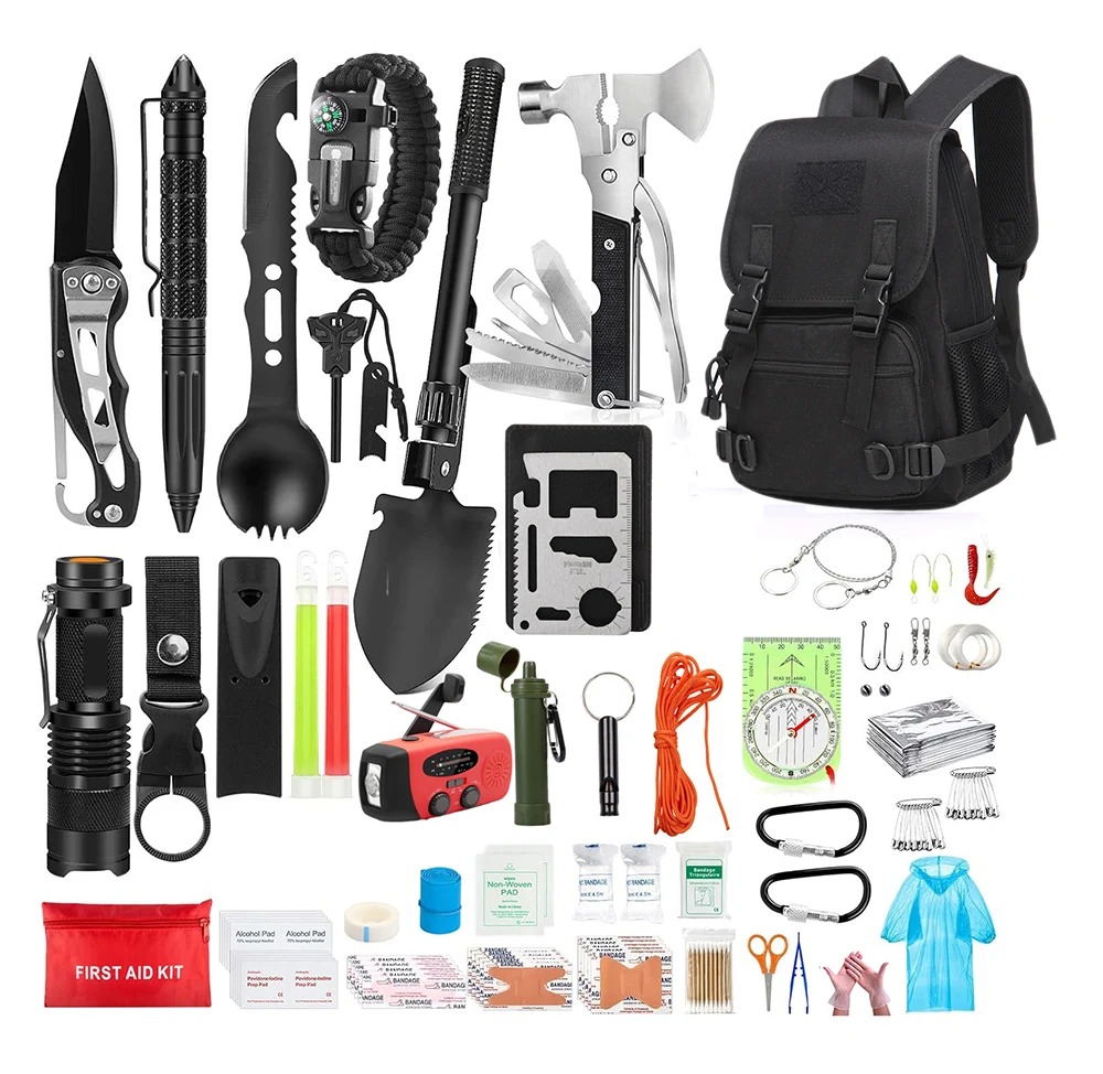 Tactical Dual-Shoulder First Aid Backpack