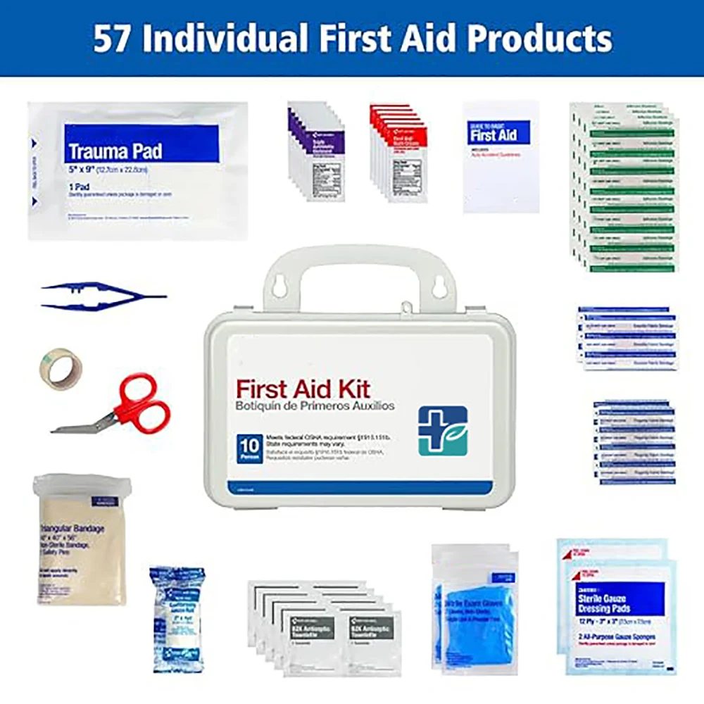 Plastic First Aid Case
