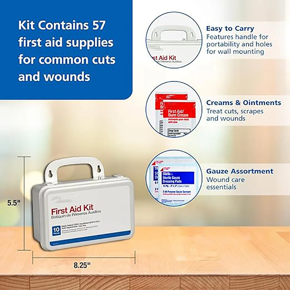 Plastic First Aid Case