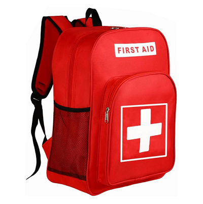 Red First Aid Backpack: Your Reliable Guardian in Emergencies