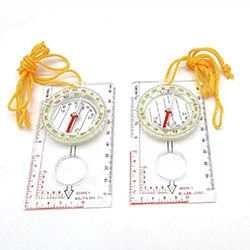 Transparent Baseplate Compass