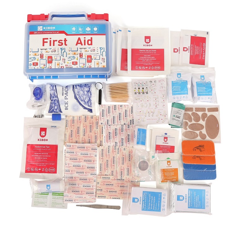 Wall-Mounted First Aid Kit